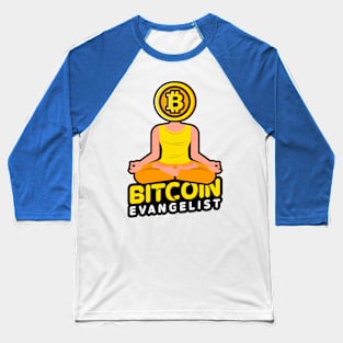 Bitcoin Evangelist Baseball T-Shirt